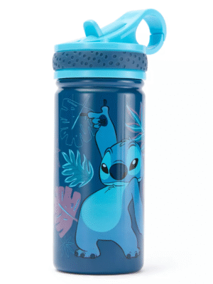 Stitch 14oz. Stainless Steel Water Bottle with Built-In Straw – Lilo & Stitch