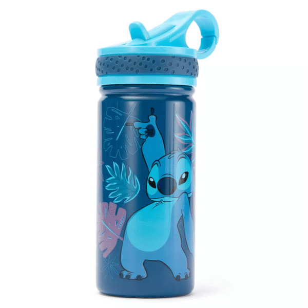 Stitch 14oz. Stainless Steel Water Bottle with Built-In Straw – Lilo & Stitch