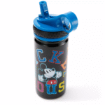 Mickey Mouse 14oz. Stainless Steel Water Bottle with Built-In Straw