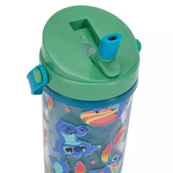 Stitch 10 oz. Color-Changing Water Bottle with Built-In Straw and Handle – Lilo & Stitch