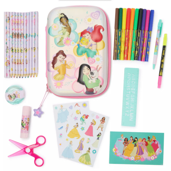 Disney Princess Zip-Up Stationery Kit