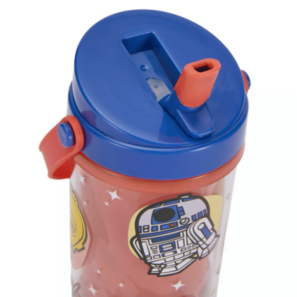 Droids 10 oz. Color-Changing Water Bottle with Built-In Straw and Handle – Star Wars