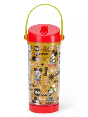 Mickey Mouse 10 oz. Color-Changing Water Bottle with Built-In Straw and Handle