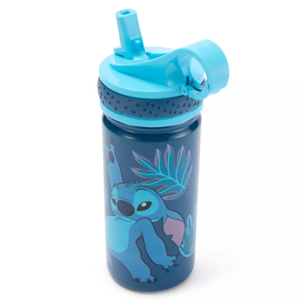 Stitch 14oz. Stainless Steel Water Bottle with Built-In Straw – Lilo & Stitch