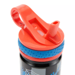 Spider-Man 14oz. Stainless Steel Water Bottle with Built-In Straw