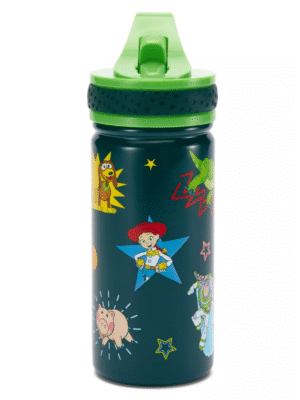 Toy Story 14oz. Stainless Steel Water Bottle with Built-In Straw