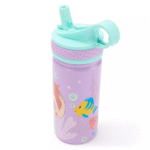 Ariel 14oz. Stainless Steel Water Bottle with Built-In Straw – The Little Mermaid