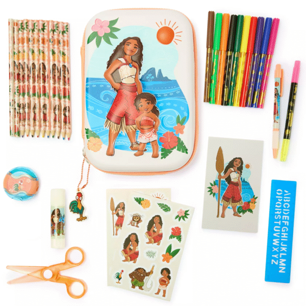 Moana 2 Zip-Up Stationery Kit
