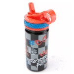 Spider-Man 14oz. Stainless Steel Water Bottle with Built-In Straw